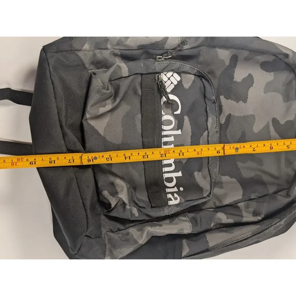 Columbia Zigzag 30L Backpack Black Gray Camo 15